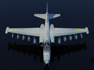 Sukhoi SU-25 Frogfoot Model 3D