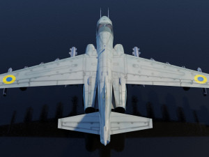 Sukhoi SU-25 Frogfoot Model 3D