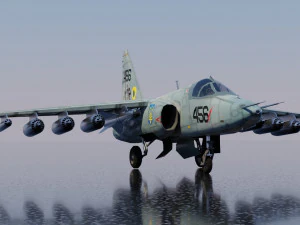 Sukhoi SU-25 Frogfoot 3D Model