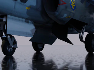 Sukhoi SU-25 Frogfoot 3D Model