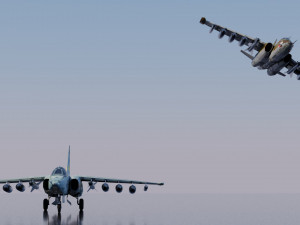Sukhoi SU-25 Frogfoot Model 3D