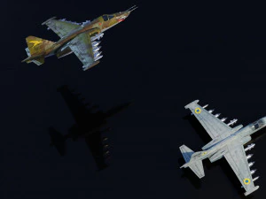 Sukhoi SU-25 Frogfoot 3D Model