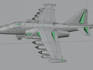 Sukhoi SU-25 Frogfoot 3D Model