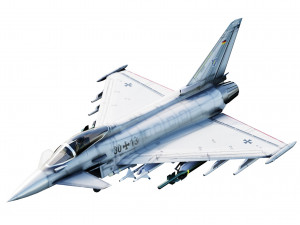 Eurofighter Typhoon EF-2000 3D 模型