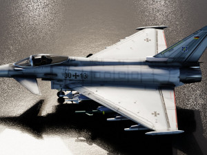 Eurofighter Typhoon EF-2000 Model 3D