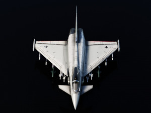 Eurofighter Typhoon EF-2000 Model 3D