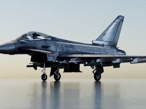 Eurofighter Typhoon EF-2000 Model 3D