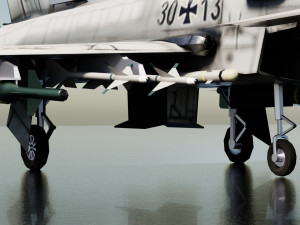 Eurofighter Typhoon EF-2000 Model 3D