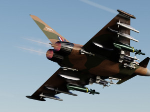 Eurofighter Typhoon EF-2000 Model 3D