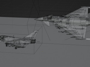 Eurofighter Typhoon EF-2000 Model 3D