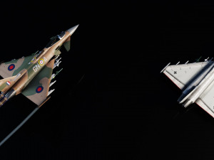 Eurofighter Typhoon EF-2000 Model 3D