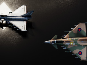 Eurofighter Typhoon EF-2000 Model 3D
