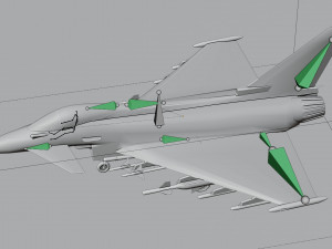 Eurofighter Typhoon EF-2000 Model 3D
