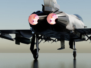Eurofighter Typhoon EF-2000 Model 3D