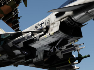 Eurofighter Typhoon EF-2000 Model 3D