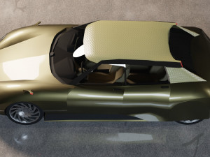 Citroen DS Pallas-E 3D Модель