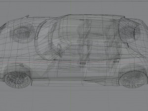 Citroen DS Pallas-E 3D Модель