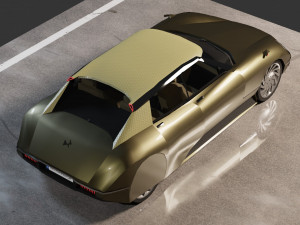Citroen DS Pallas-E 3D Модель