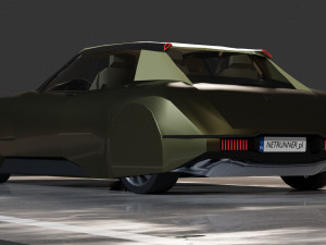 Citroen DS Pallas-E 3D Модель