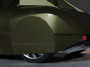 Citroen DS Pallas-E 3D Модель