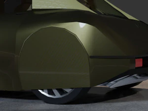 Citroen DS Pallas-E 3D Model