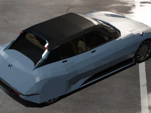 Citroen DS Pallas-E 3D Model