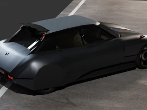 Citroen DS Pallas-E 3D Model
