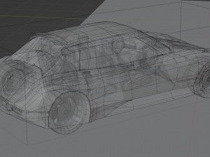 Citroen DS Pallas-E 3D Модель
