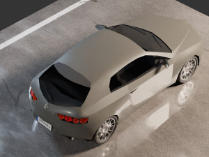 Alfa Romeo Brera 3D 模型