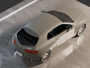 Alfa Romeo Brera 3D Model