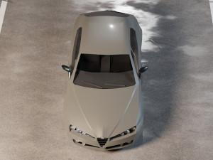 Alfa Romeo Brera 3D 模型