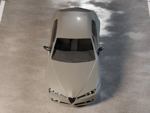 Alfa Romeo Brera 3D Model