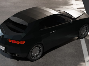 Alfa Romeo Brera 3D 模型