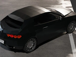 Alfa Romeo Brera 3D Model