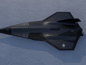 Lockheed SR-72 Darkstar Modelo 3D