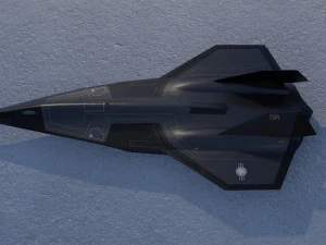 Lockheed SR-72 Darkstar 3D Model