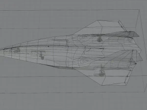 Lockheed SR-72 Darkstar 3D Model