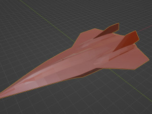 Lockheed SR-72 Darkstar Modelo 3D