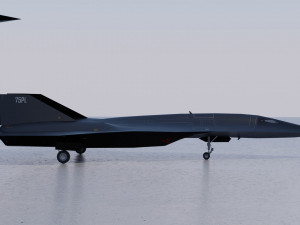 Lockheed SR-72 Darkstar Modelo 3D