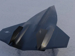 Lockheed SR-72 Darkstar 3D Model