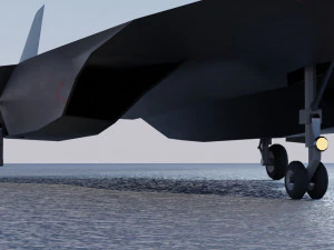 Lockheed SR-72 Darkstar 3D Model