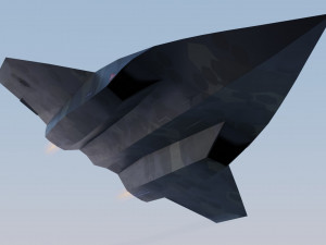 Lockheed SR-72 Darkstar Modelo 3D
