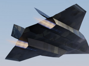 Lockheed SR-72 Darkstar Modelo 3D