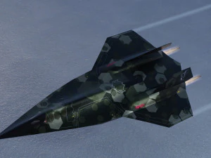 Lockheed SR-72 Darkstar 3D Model