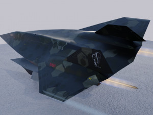 Lockheed SR-72 Darkstar Modelo 3D