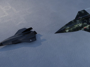 Lockheed SR-72 Darkstar Modelo 3D