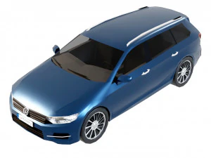 Varian Volkswagen Passat B8 Model 3D