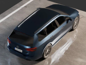 Volkswagen Passat B8 Variant 3D Model
