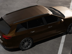 Volkswagen Passat B8 Variant 3D Model