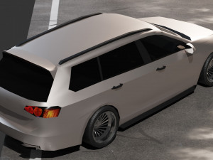 Volkswagen Passat B8 Variant 3D Model